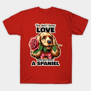 Spaniel Valentine's day T-Shirt